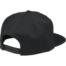 Stamp Hat — One Size, Black, Snapback