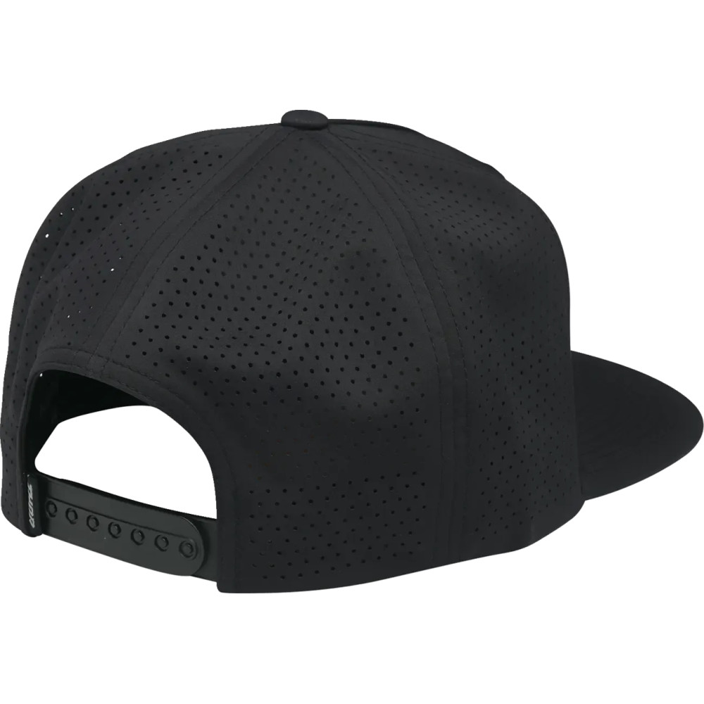Stamp Hat — One Size, Black, Snapback