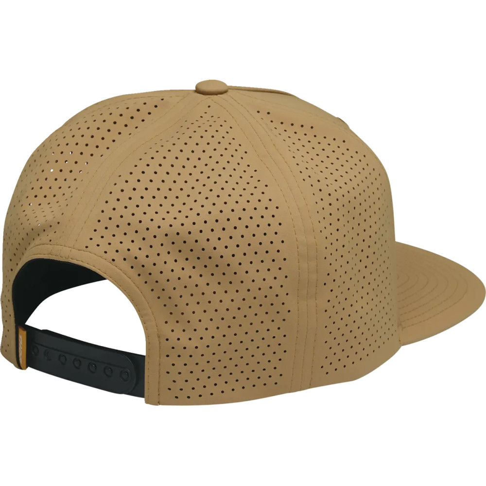 Stamp Hat — One Size, Snapback, Caramel