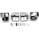 Kit de carcasas de interruptor para manillar — abrazadera 25.4 mm (1"), cromado
