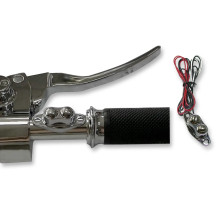 Duet Handlebar Switch Kit — Chrome, 2-button