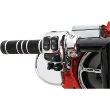 Handlebar Switch Housing Kit — 1" (25.4 mm), Chrome