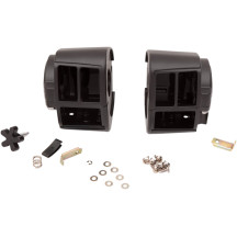 Handlebar Switch Housing Kit — 1" (25.4 mm) handlebar diameter, black