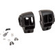Kit de carcasa de interruptores de manillar — abrazadera 25,4 mm (1\"), negro