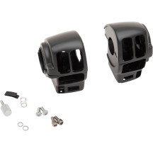Handlebar Switch Housing Kit — 25.4 mm (1") handlebar, Black