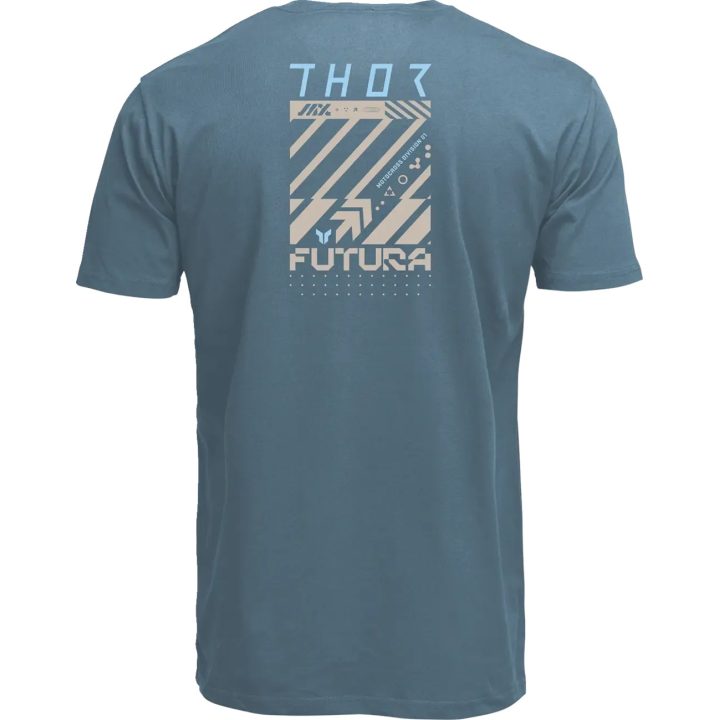 Futura T-Shirt — L, Petrol Blue