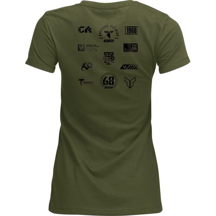 Women's Patched Up T-Shirt — L, Slim fit