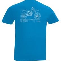 Toddler Blueprint T-Shirt — 2T, Dark Blue