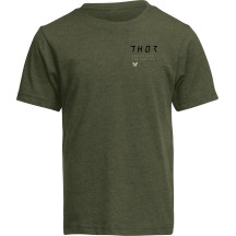 Youth Stamp T-Shirt — M, Olive