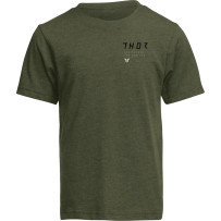 Youth Stamp T-Shirt — M, Olive