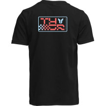 Camiseta Juvenil Vantage — XS, ajuste clásico, negro