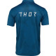 Corpo Polo Shirt — M, Gray, Storm Blue