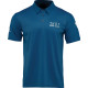 Corpo Polo Shirt — M, Gray, Storm Blue