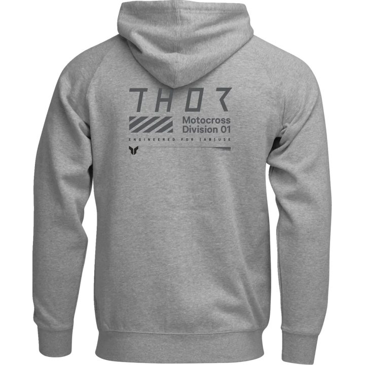 Stamp Pullover Hoodie — 2XL, Heather Gray