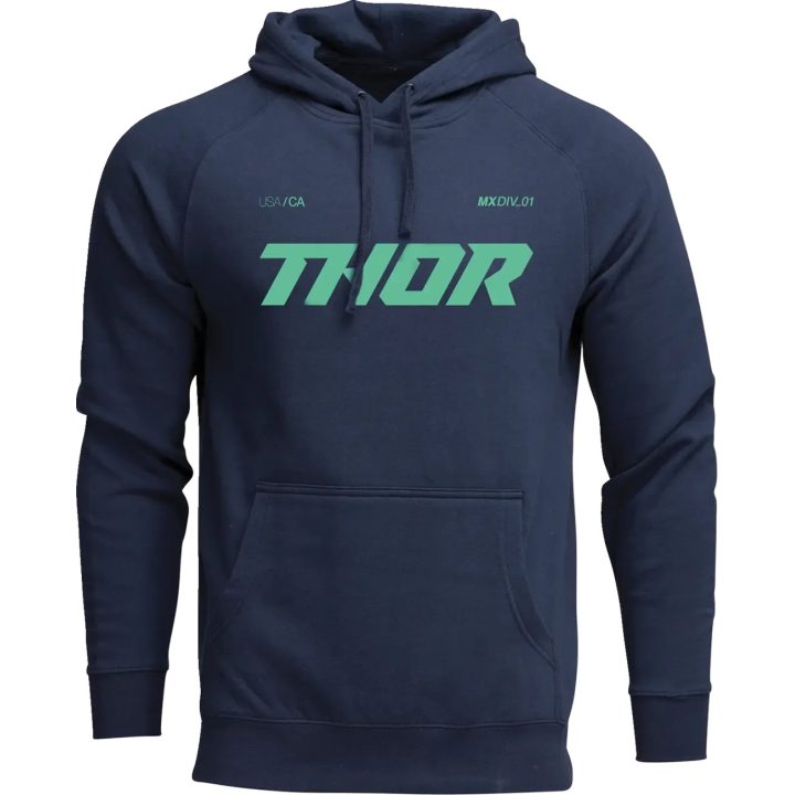 Brave Pullover Hoodie — S, Navy