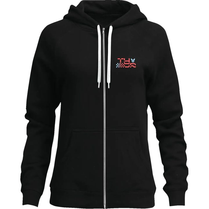 Women's Vantage Zip-Up Hoodie — XL, Black