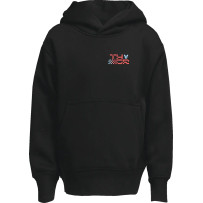 Youth Vantage Pullover Hoodie — L, Black