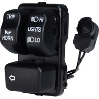 Can Bus Handlebar Control Module — 48" harness, left mount, 3-button