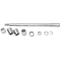 Front Axle Kit — 19.1 mm (3/4"), 12-1/2" length, Chrome