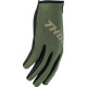 Ridemode Static Gloves — M, Green/Black