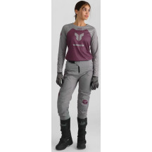 Guantes Ridemode Static para mujer — Talla L, gris