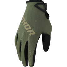 Guantes Ridemode Static Juvenil — Talla M, verde