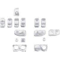 Switch Cap Kit — 13-button, Chrome