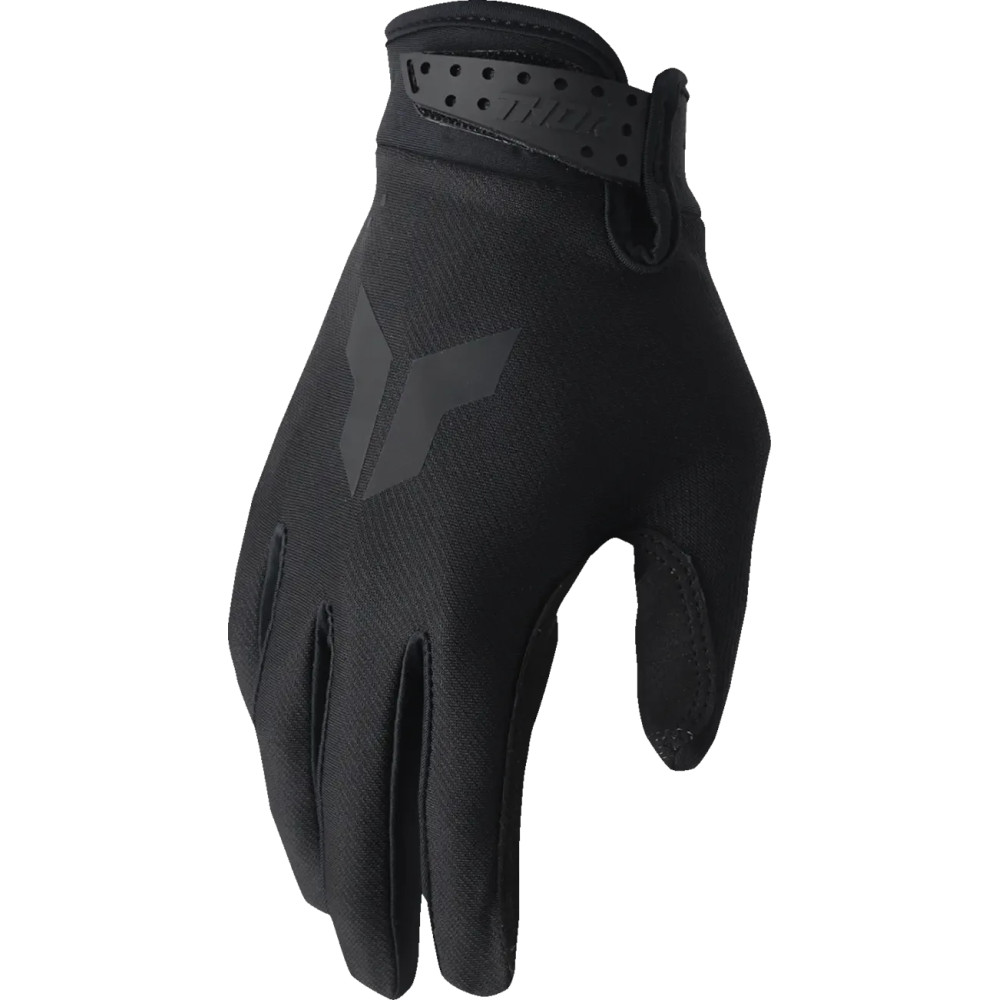 Youth LAUNCHMODE Split Gloves — 2XS, Black