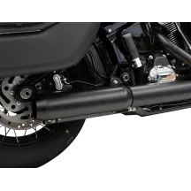 4" Slip-On Muffler with Baffle Core — 4" OD, Black