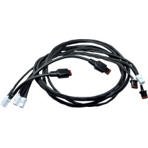 Handlebar Switch and Throttle-by-Wire Harness Extension Kit — Harley-Davidson®, 50 in (127 cm), Black