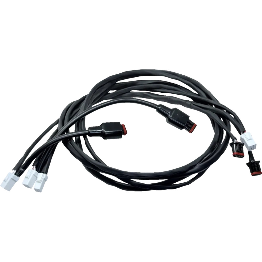Handlebar Switch and Throttle-by-Wire Harness Extension Kit — Harley-Davidson®, 50 in (127 cm), Black