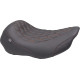 Wide Tripper™ Solo Seat — 12" (30.5 cm) driver width, Black, Orange stitching