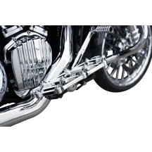 Diamond Floorboards — 32 cm x 11 cm, Chrome