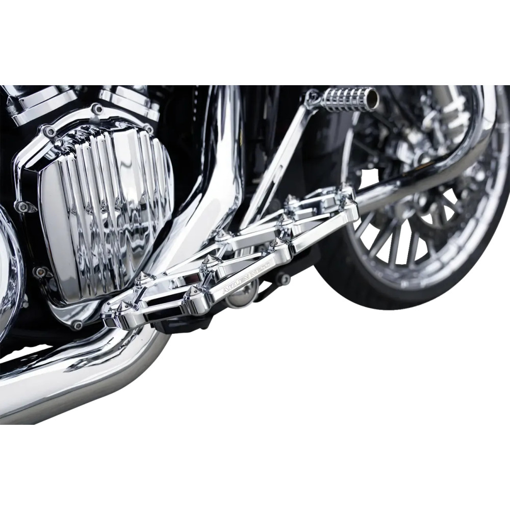 Diamond Floorboards — 32 cm x 11 cm, Chrome