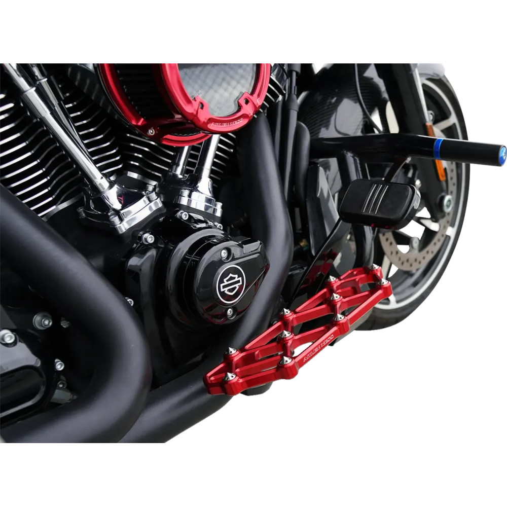 Diamond Floorboards — 32 cm (12-1/2") x 11 cm (4-1/4"), Red anodized, Driver