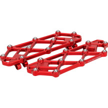 Diamond Floorboards — 32 cm (12-1/2") x 11 cm (4-1/4"), Red anodized, Driver