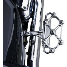 Diamond Floorboards — 32 cm × 11 cm, Chrome