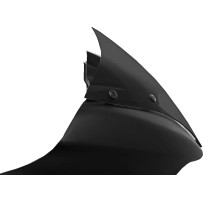 BRL Race Bubble Windshield — 10 cm (4"), Dark Smoke