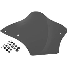 BRL Race Bubble Windshield — 10 cm (4"), Dark Smoke