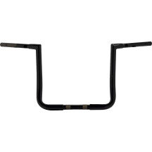 Manillar Twin Peaks pre-cableado — diámetro de sujeción 25.4 mm, tubo 32 mm, altura 35.5 cm, negro