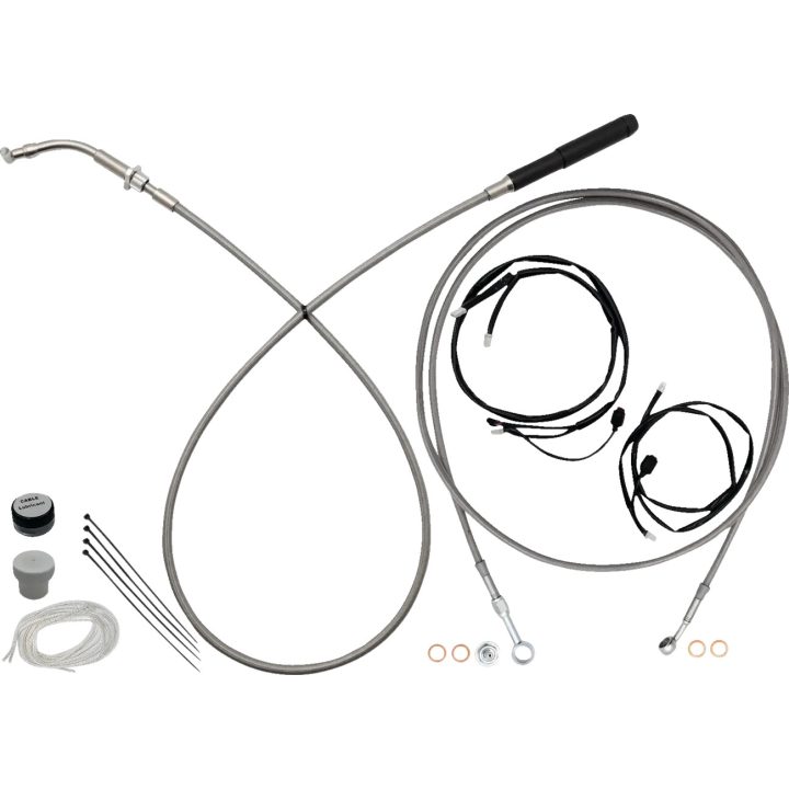 Kit EZ de instalación — 16 in (40,5 cm) Ape Hanger, Pulido