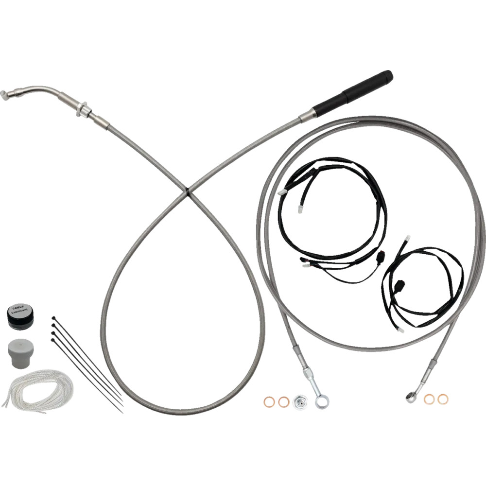 Kit EZ de instalación — 16 in (40,5 cm) Ape Hanger, Pulido