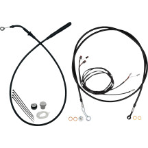 Kit de instalación EZ — altura del manillar 16", Ape Hanger, Negro