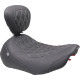Wide Tripper™ Solo Seat — 12" driver width, Black
