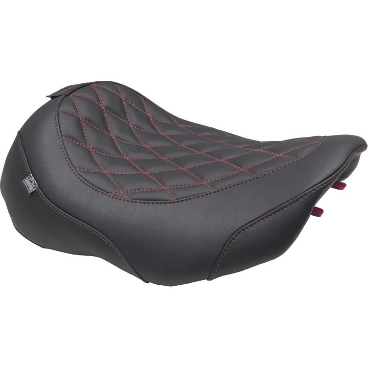 Wide Tripper™ Solo Seat — 12" driver width, Black