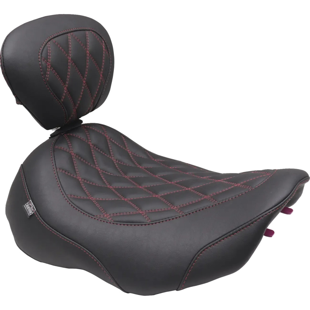 Wide Tripper™ Solo Seat — 12" driver width, Black