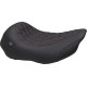Wide Tripper™ Solo Seat — 12" driver width, Black, Red