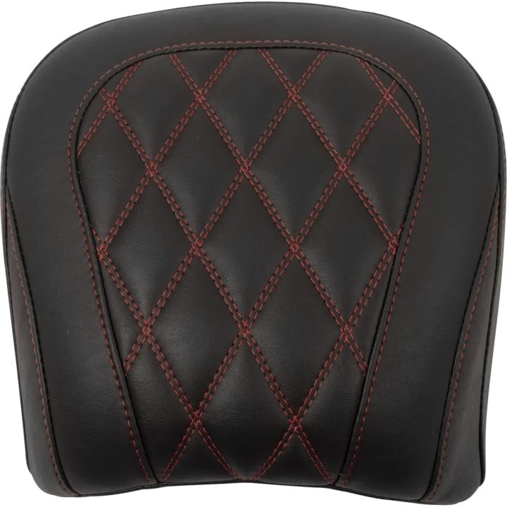 Wide Tripper™ Passenger Seat — 28 cm (11") wide, Black, Red
