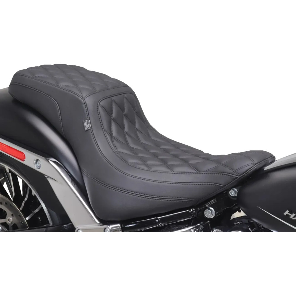 Squareback Seat — 29 cm driver width, 21.5 cm rear width, Black