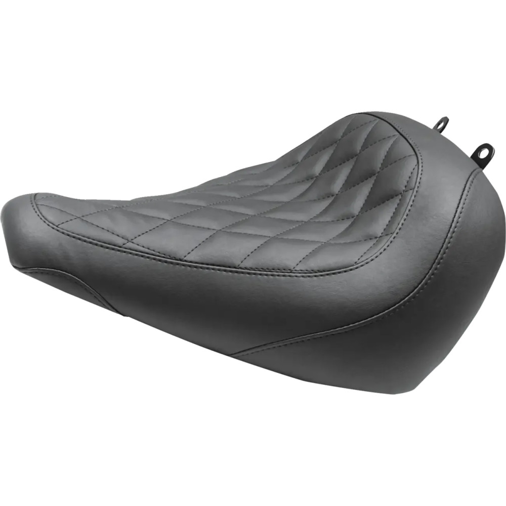Wide Tripper™ Solo Seat — 12.5 in driver width, without backrest, Black